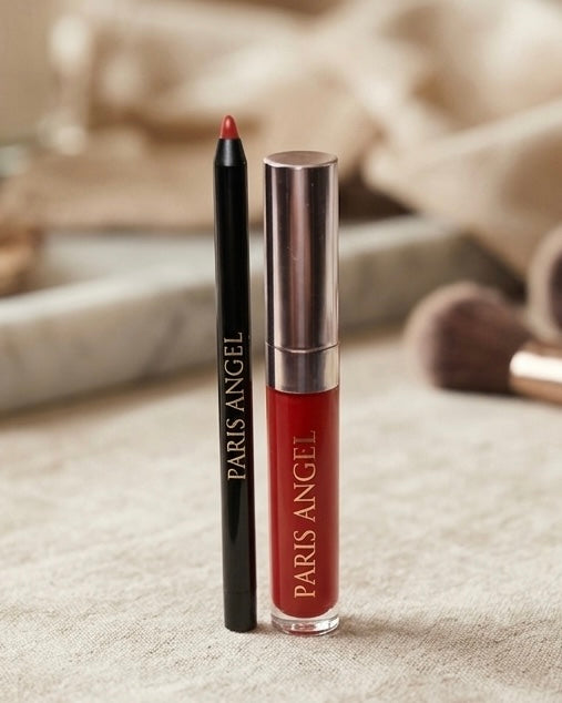 𝑷𝒂𝒔𝒔𝒊𝒐𝒏 𝑹𝒆𝒅 – Luxury Matte Lipstick